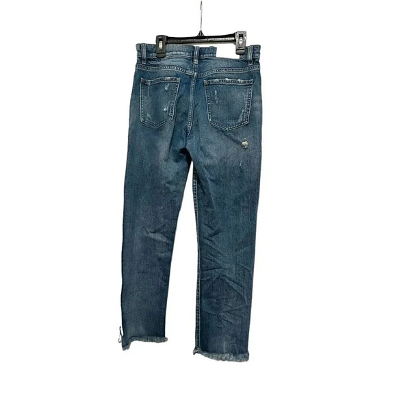 Pistola Charlie High Rise Side Zip Straight Leg Jeans - Picture 6 of 7